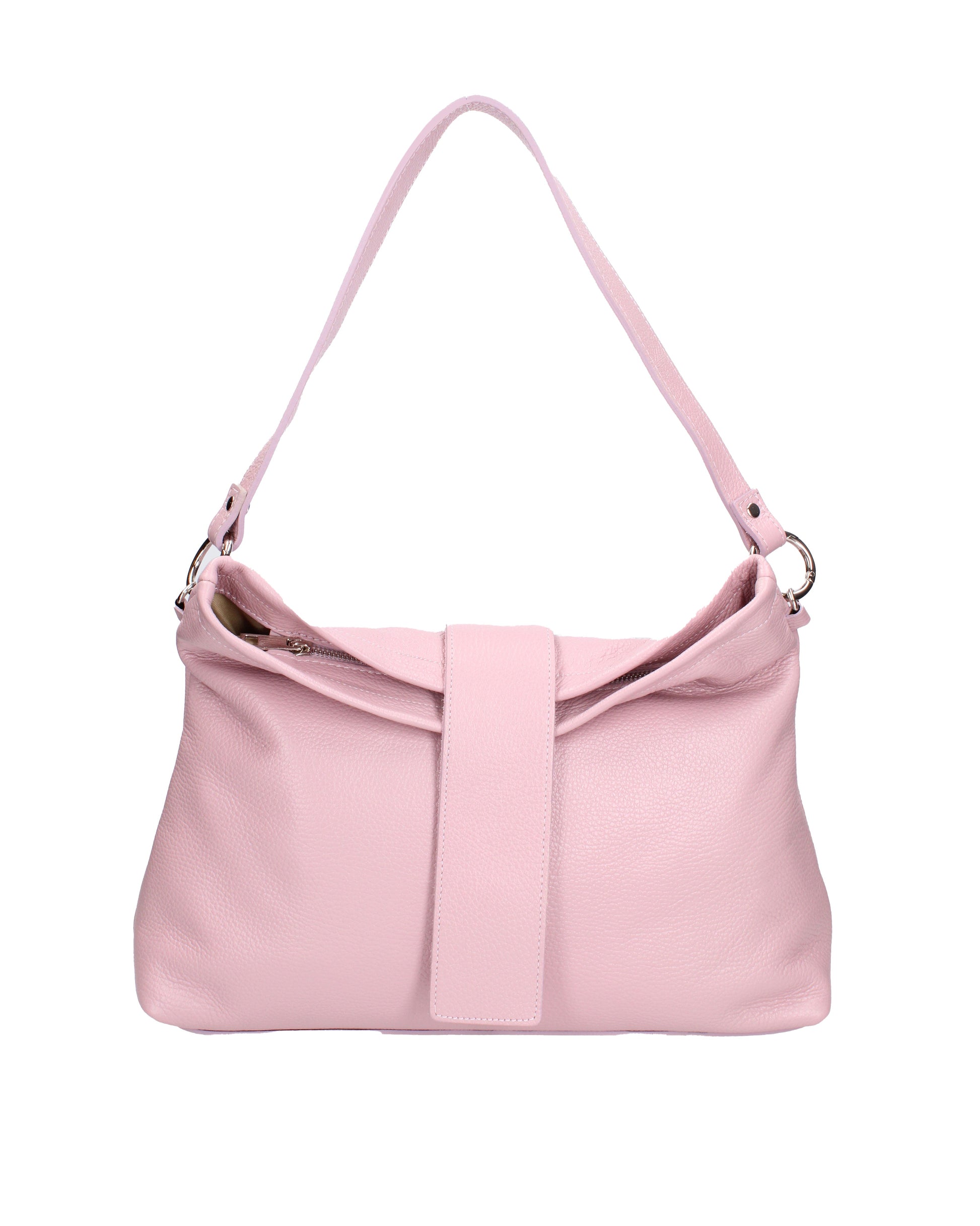Borsa a spalla da donna In Vera pelle | Viola Castellani | VC220715823FBG-D56_PINK