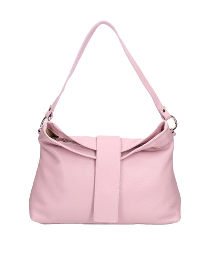 Borsa a spalla da donna In Vera pelle | Viola Castellani | VC220715823FBG-D56_PINK