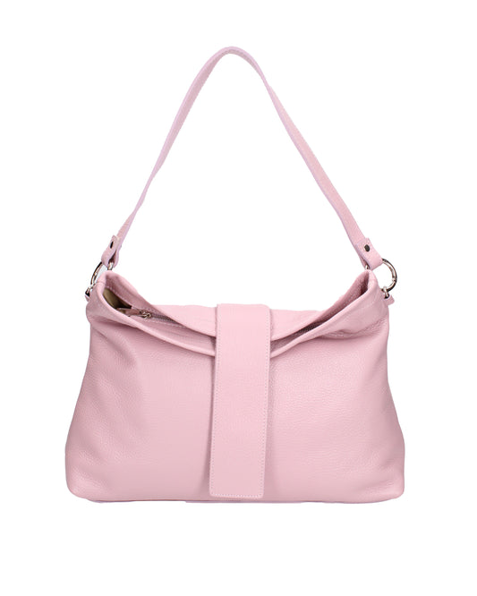 Borsa a spalla da donna In Vera pelle | Viola Castellani | VC220715823FBG-D56_PINK