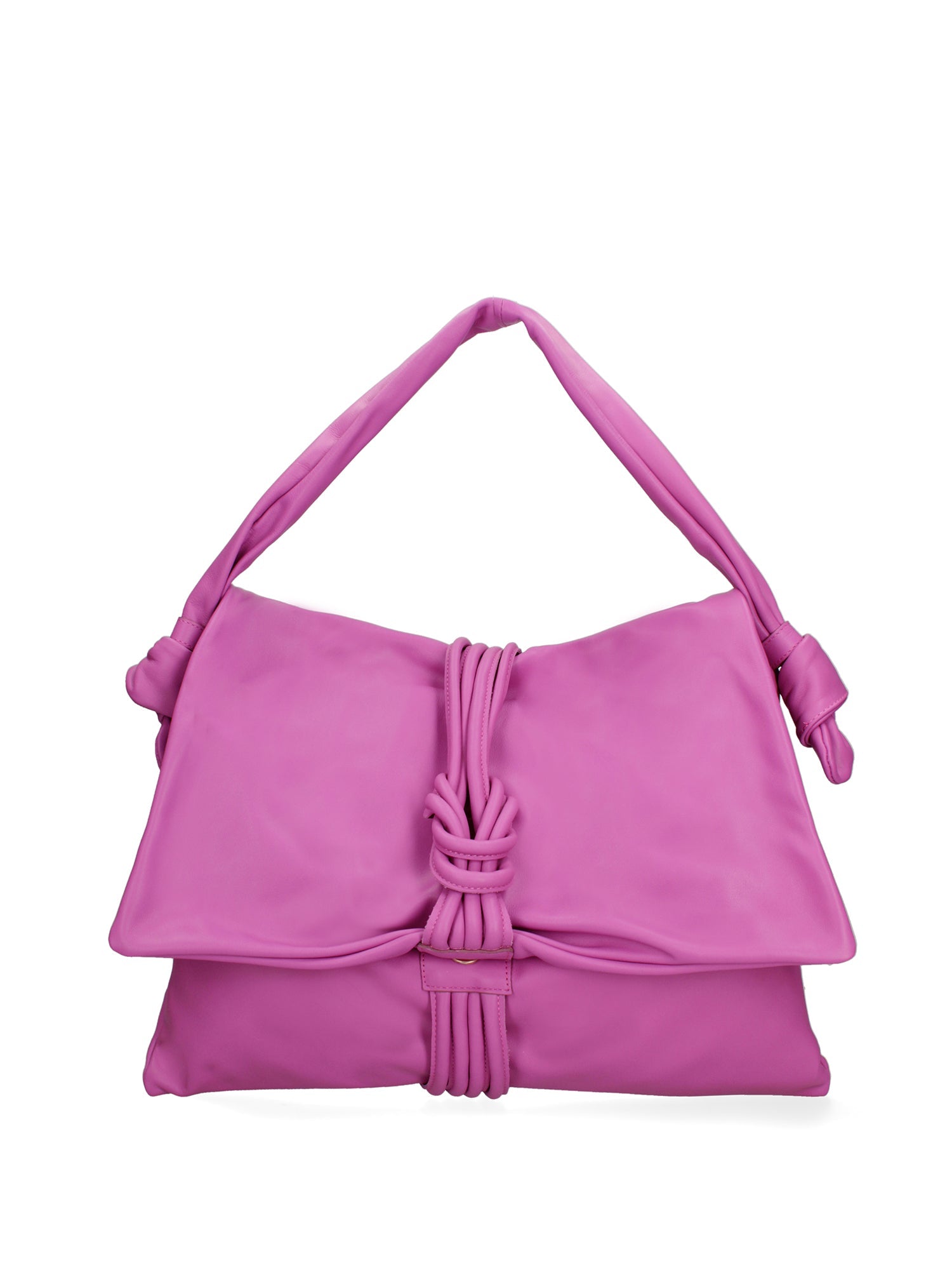 Borsa a spalla da donna In Vera pelle | Viola Castellani | VC220717123FBG-S602_FUXIA_CHIARO