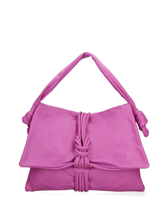 Borsa a spalla da donna In Vera pelle | Viola Castellani | VC220717123FBG-S602_FUXIA_CHIARO