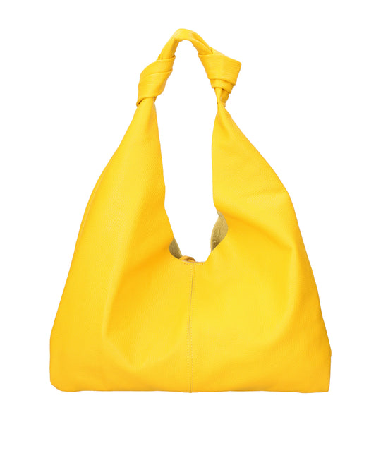 Borsa a spalla da donna In Vera pelle | Viola Castellani | VC220715623FBG-D04_GIALLO