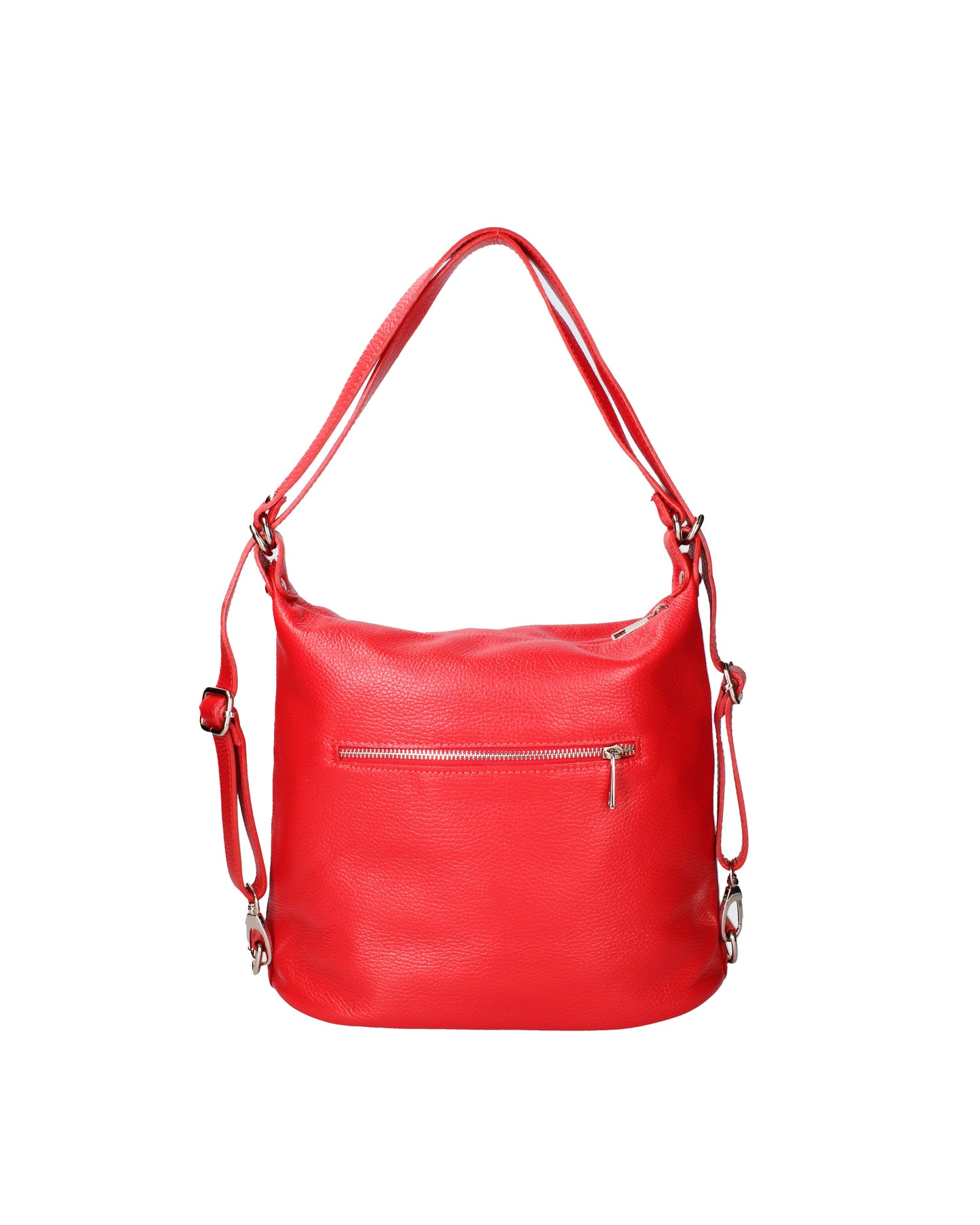Bianca Borsa a spalla convertibile in zaino da donna In Vera pelle