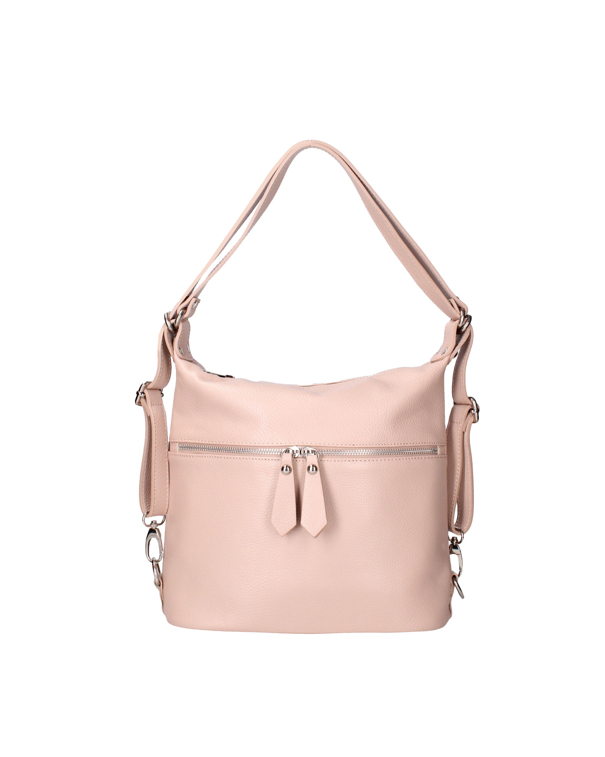 Borsa a spalla convertibile in zaino da donna In Vera pelle | Viola Castellani | VC220713623FBG-D68_CIPRIA