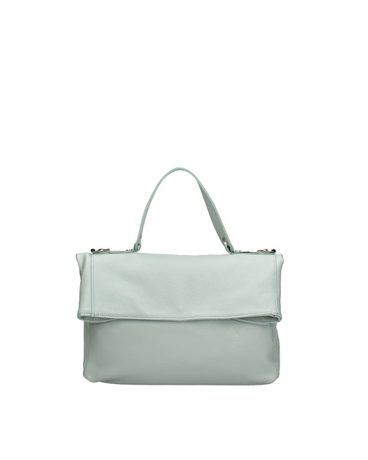 Borsa a spalla convertibile in zaino da donna In Vera pelle | Viola Castellani | VC220715923FBG-D102_CIELO