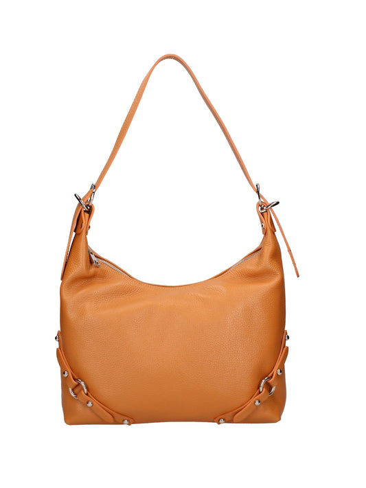 Borsa a spalla da donna In Vera pelle | Viola Castellani | VC220714023FBG-D44_CUOIO