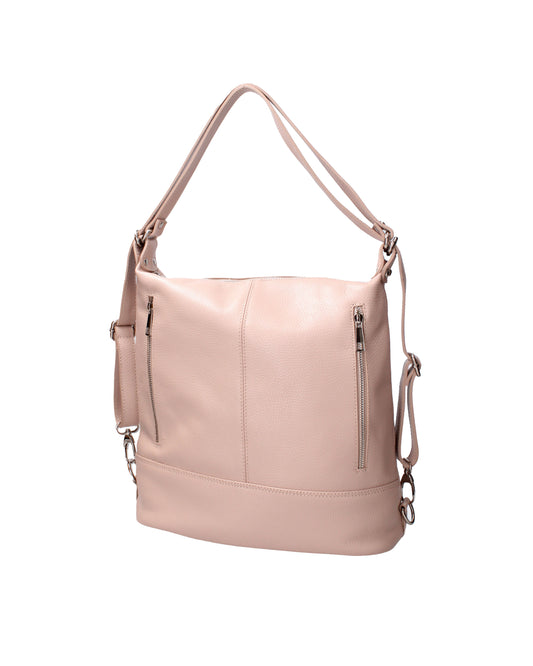 Borsa a spalla convertibile in zaino da donna In Vera pelle | Viola Castellani | VC220713523FBG-D68_CIPRIA