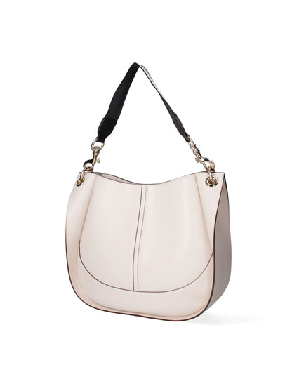 Borsa a spalla da donna 100% recycled leather