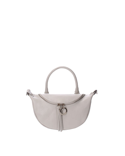 Borsa a mano da donna In Vera pelle | Viola Castellani | VC220714223FBG-D86_GRIGIO_PERLA