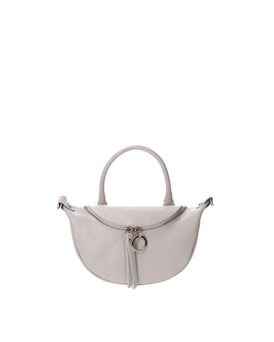 Borsa a mano da donna In Vera pelle | Viola Castellani | VC220714223FBG-D86_GRIGIO_PERLA