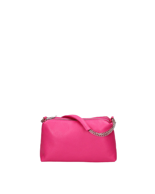 Borsa a spalla da donna In Vera pelle | Viola Castellani | VC220714123FBG-D02_FUXIA