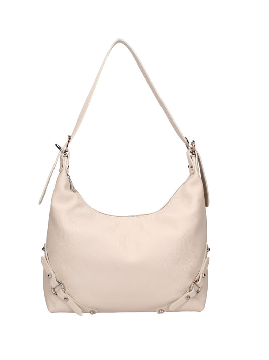 Borsa a spalla da donna In Vera pelle | Viola Castellani | VC220714023FBG-D37_LATTE