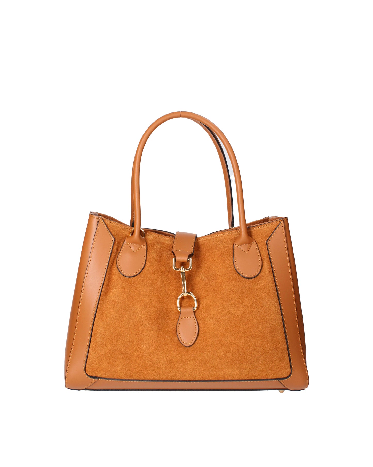 Borsa a mano da donna In Vera pelle | Viola Castellani | VC220715023FBG-L125_CAMEL