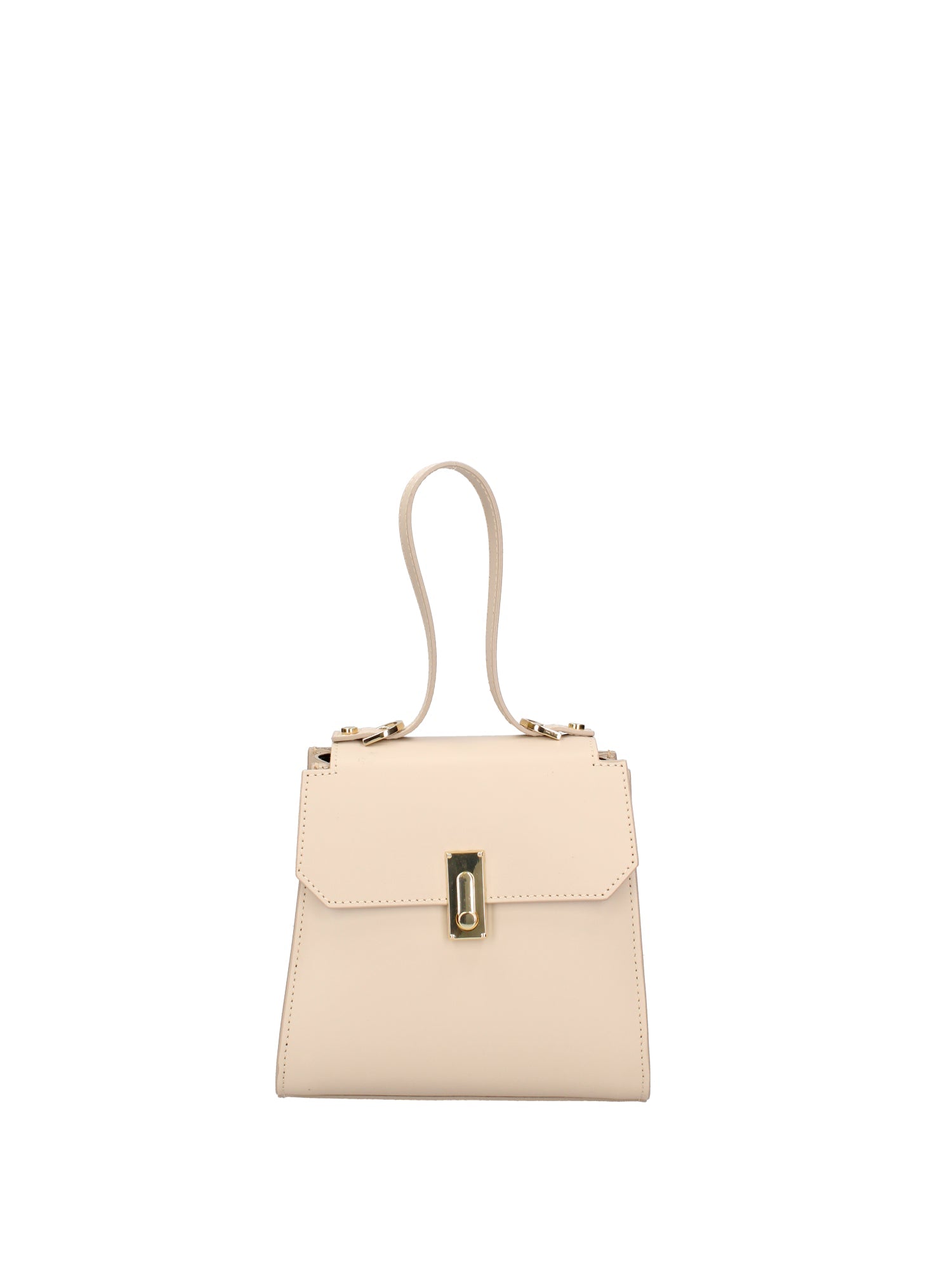 Borsa a mano da donna In Vera pelle | Viola Castellani | VC220720423FBG-L116_BEIGE