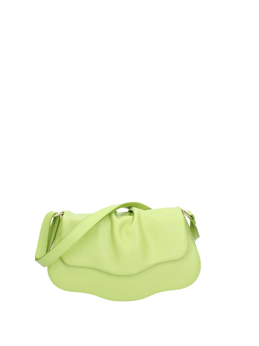 Borsa a spalla da donna In Vera pelle | Viola Castellani | VC220715223FBG-D12_VERDE