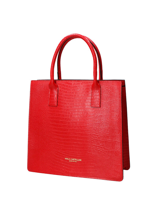 Xaveria borsa a mano da Donna in Vera Pelle