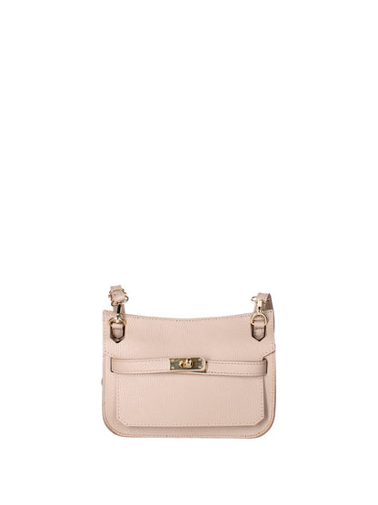 Borsa a tracolla da donna In Vera pelle | Viola Castellani | VC220714523FBG-D05_CAPPUCCINO