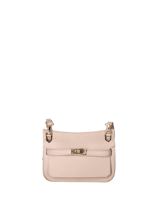 Borsa a tracolla da donna In Vera pelle | Viola Castellani | VC220714523FBG-D05_CAPPUCCINO