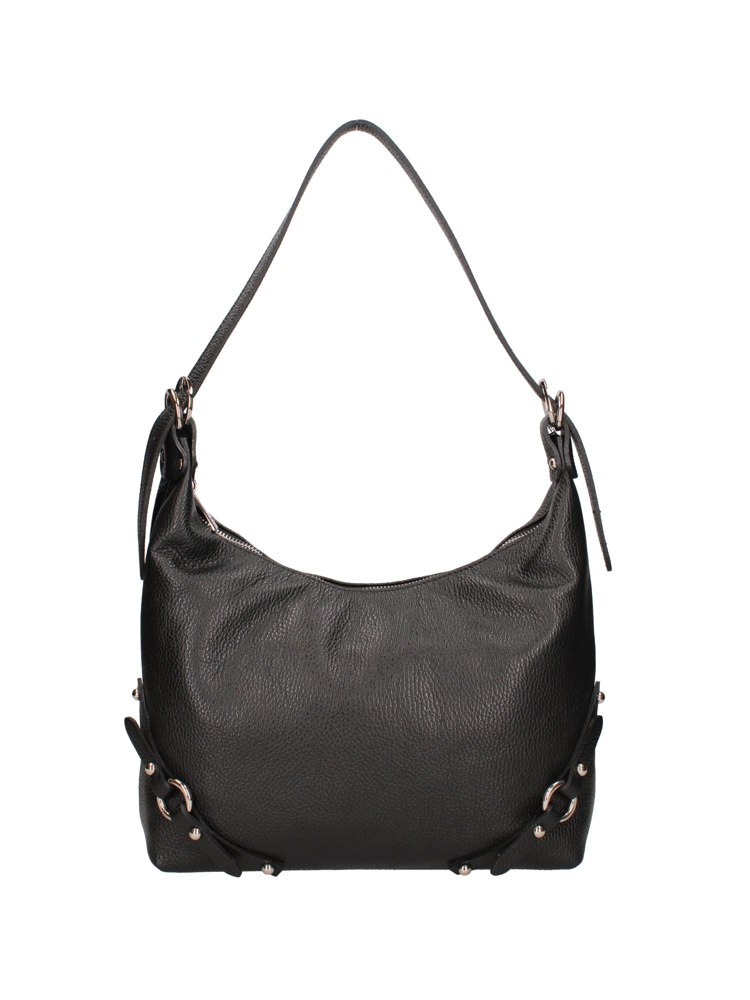 Borsa a spalla da donna In Vera pelle | Viola Castellani | VC220714023FBG-D28_NERO