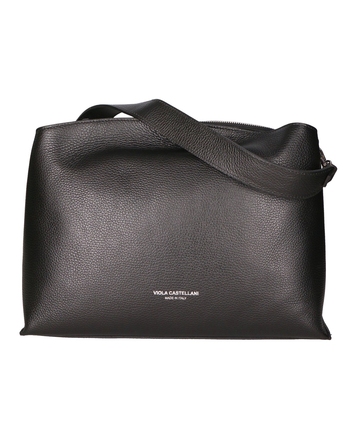 Borsa a spalla da donna In Vera pelle | viola castellani | GLX220110123FBG-D28_NERO