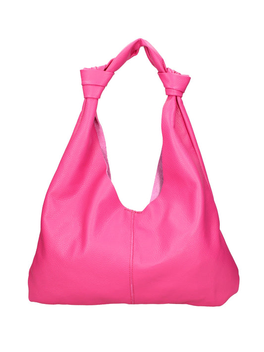 Borsa a spalla da donna In Vera pelle | Viola Castellani | VC220715623FBG-D02_FUXIA