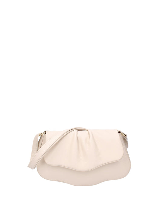 Borsa a spalla da donna In Vera pelle | Viola Castellani | VC220715223FBG-D37_LATTE