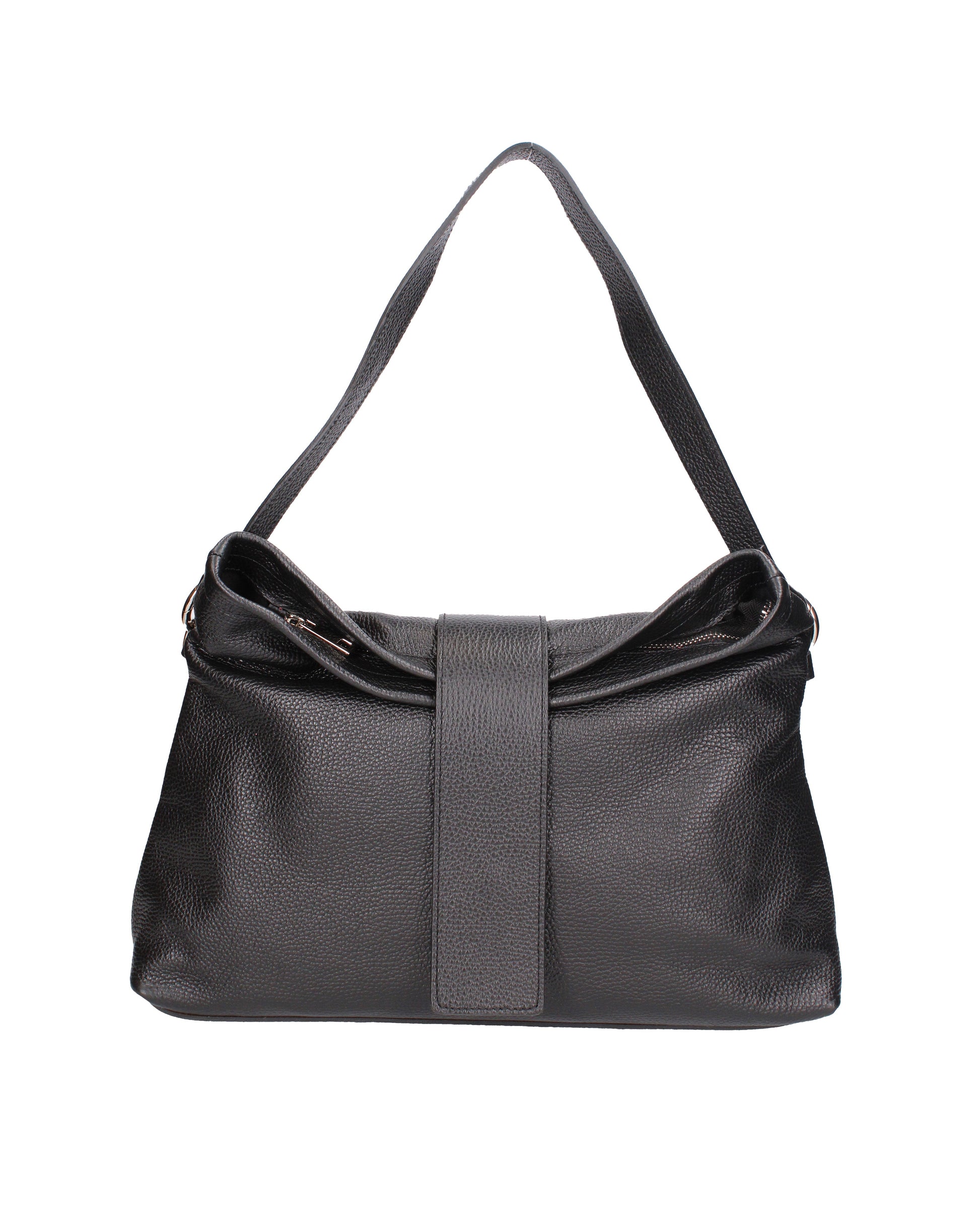 Borsa a spalla da donna In Vera pelle | Viola Castellani | VC220715823FBG-D28_NERO