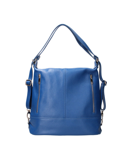 Borsa a spalla convertibile in zaino da donna In Vera pelle | Viola Castellani | VC220713523FBG-D22_BLUETTE
