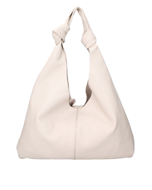 Borsa a spalla da donna In Vera pelle | Viola Castellani | VC220715623FBG-D37_LATTE