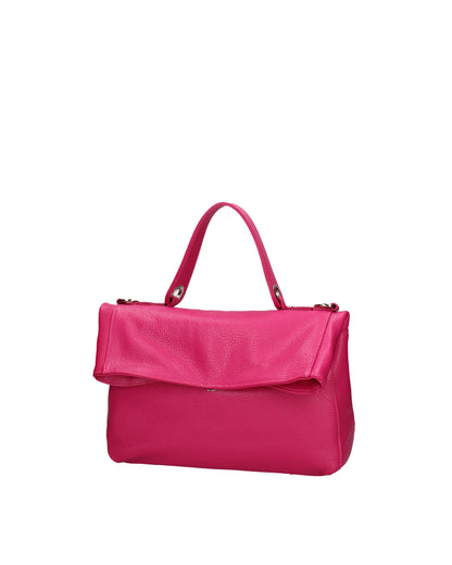 Borsa a spalla convertibile in zaino da donna In Vera pelle