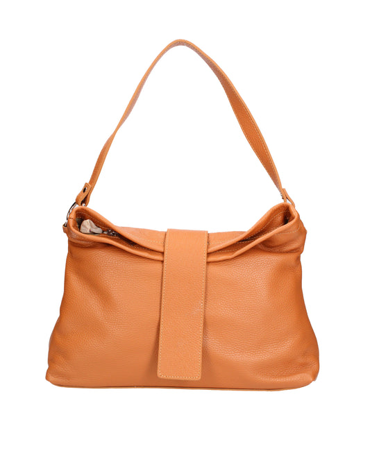 Borsa a spalla da donna In Vera pelle | Viola Castellani | VC220715823FBG-D44_CUOIO