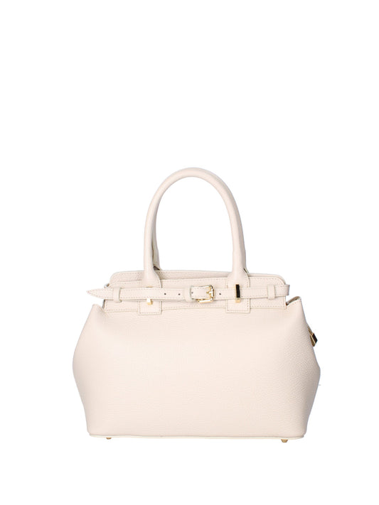 Borsa a mano da donna In Vera pelle | Viola Castellani | VC220714623FBG-D37_LATTE