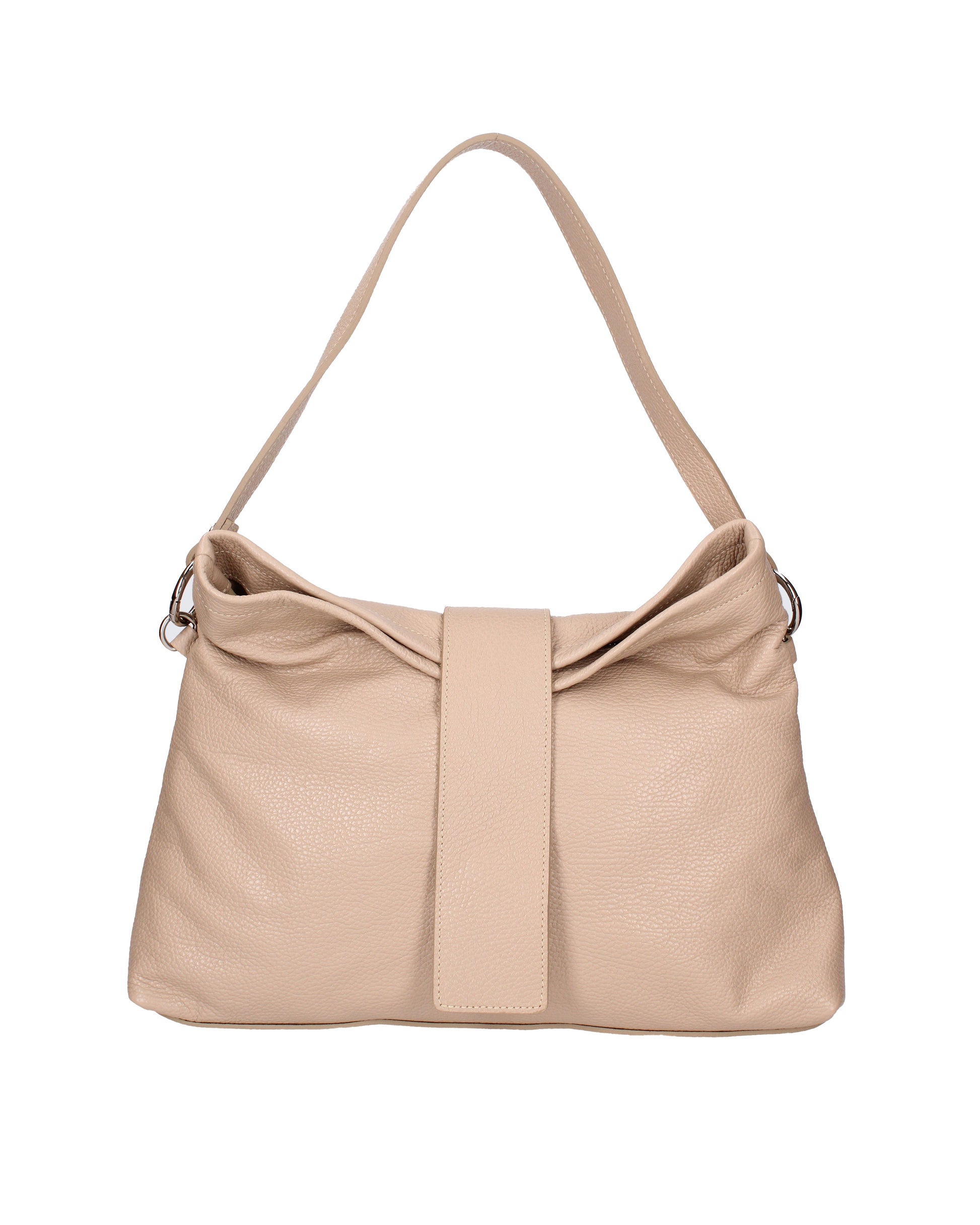 Borsa a spalla da donna In Vera pelle | Viola Castellani | VC220715823FBG-D05_CAPPUCCINO