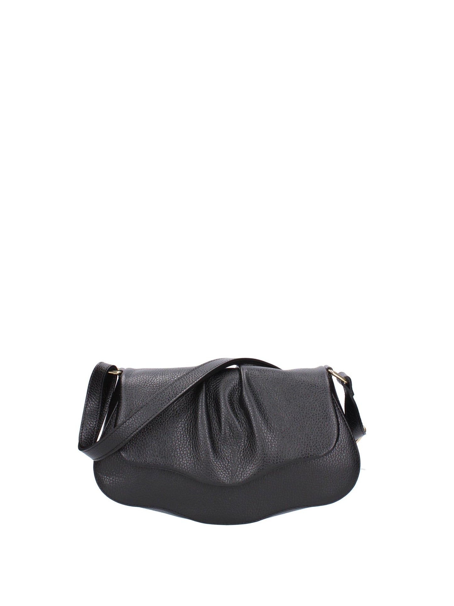 Borsa a spalla da donna In Vera pelle | Viola Castellani | VC220715223FBG-D28_NERO