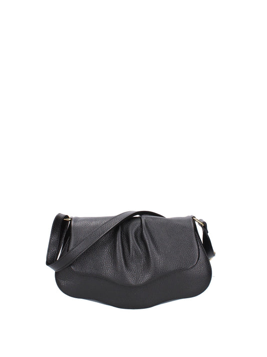 Borsa a spalla da donna In Vera pelle | Viola Castellani | VC220715223FBG-D28_NERO