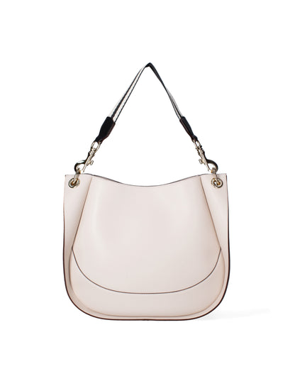 Borsa a spalla da donna 100% recycled leather