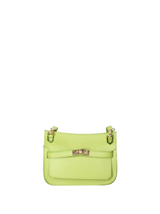 Borsa a tracolla da donna In Vera pelle | Viola Castellani | VC220714523FBG-D12_VERDE