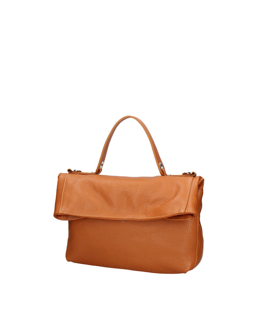 Borsa a spalla convertibile in zaino da donna In Vera pelle