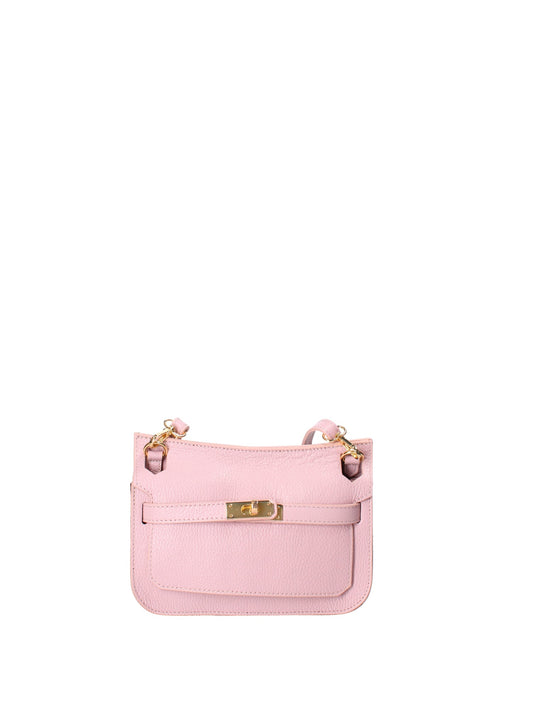 Borsa a tracolla da donna In Vera pelle | Viola Castellani | VC220714523FBG-D56_PINK