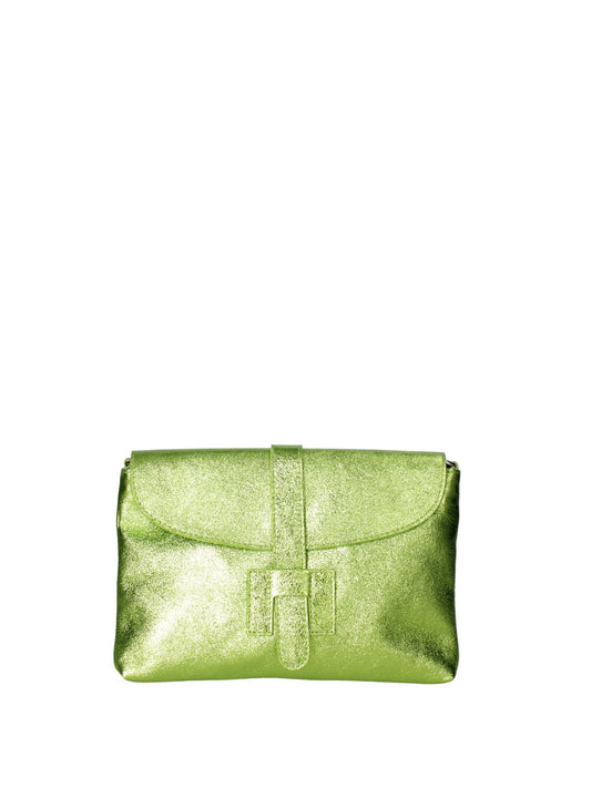 Pochette da donna In Vera pelle | Viola Castellani | VC220716323FBG-L017_VERDE_CHIARO