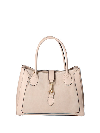 Borsa a mano da donna In Vera pelle | Viola Castellani | VC220715023FBG-L116_BEIGE