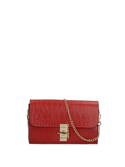 Borsa a tracolla da donna In Vera pelle | Viola Castellani | VC220073423FBG-LU35_PAPAYA