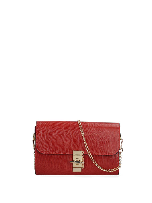 Borsa a tracolla da donna In Vera pelle | Viola Castellani | VC220073423FBG-LU35_PAPAYA
