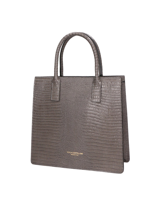 Xaveria borsa a mano da Donna in Vera Pelle