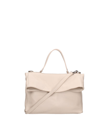 Borsa a spalla convertibile in zaino da donna In Vera pelle