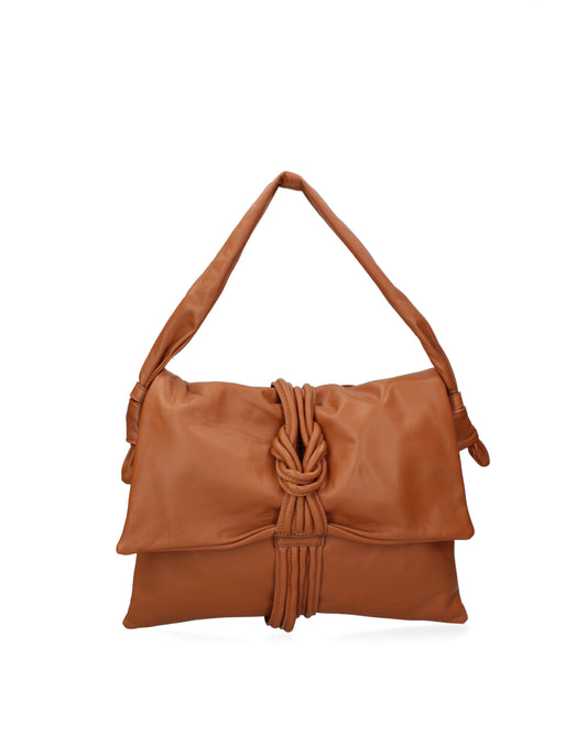 Borsa a spalla da donna In Vera pelle | Viola Castellani | VC220717223FBG-S44_CUOIO
