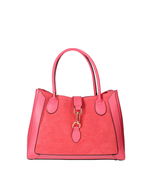 Borsa a mano da donna In Vera pelle | Viola Castellani | VC220715023FBG-L317_FUXIA