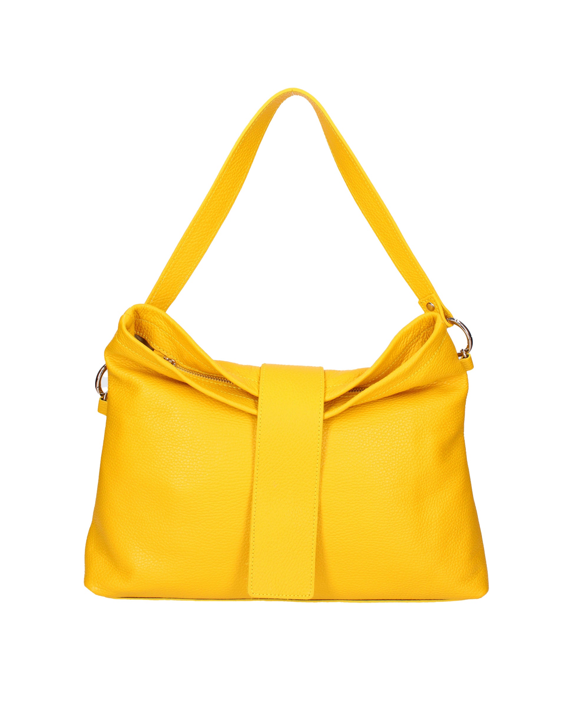 Borsa a spalla da donna In Vera pelle | Viola Castellani | VC220715823FBG-D04_GIALLO