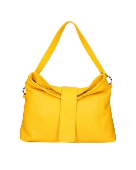 Borsa a spalla da donna In Vera pelle | Viola Castellani | VC220715823FBG-D04_GIALLO