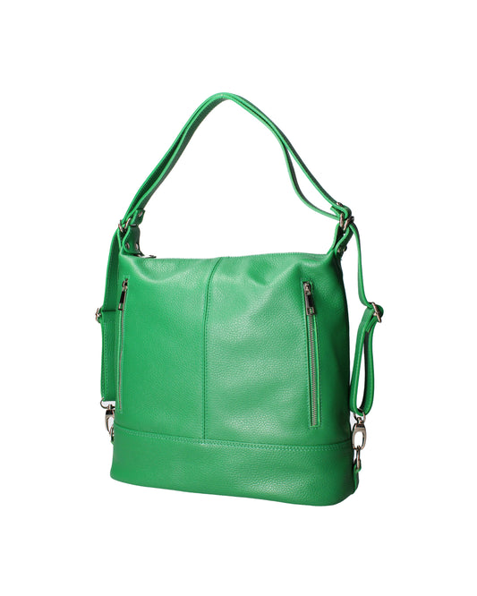 Anjelica Borsa a spalla convertibile in zaino da donna In Vera pelle